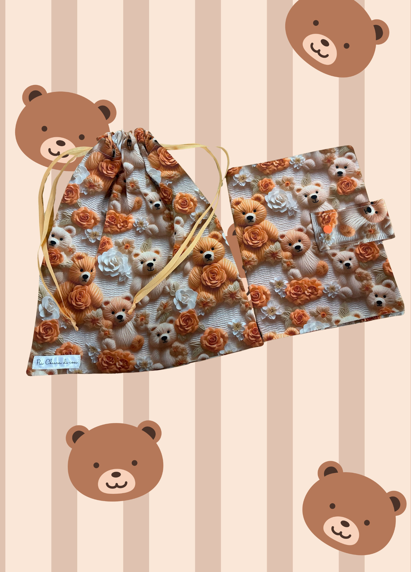 Teddy 3D - Porta Cambietti