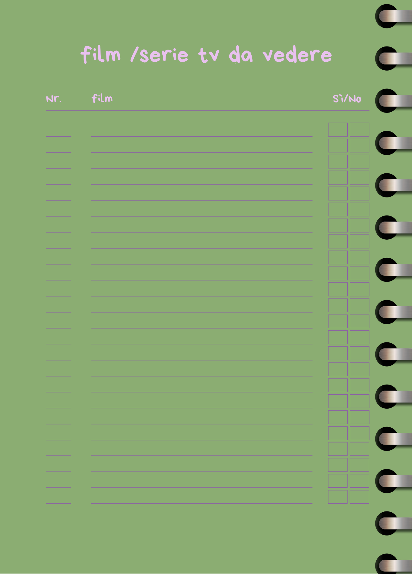 Movie Journal
