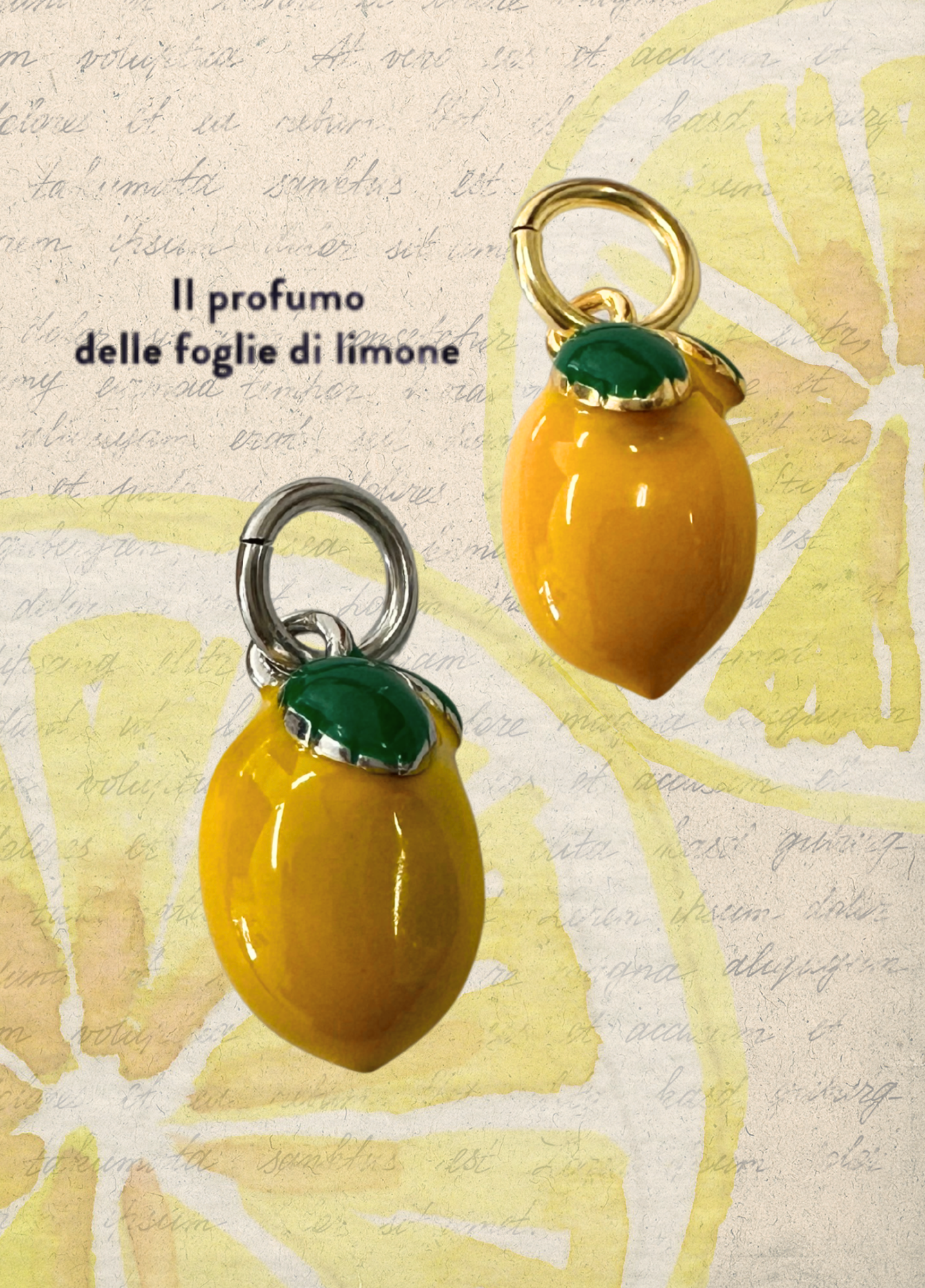 CHARM LIMONE - IL PROFUMO DELLE FOGLIE DI LIMONE