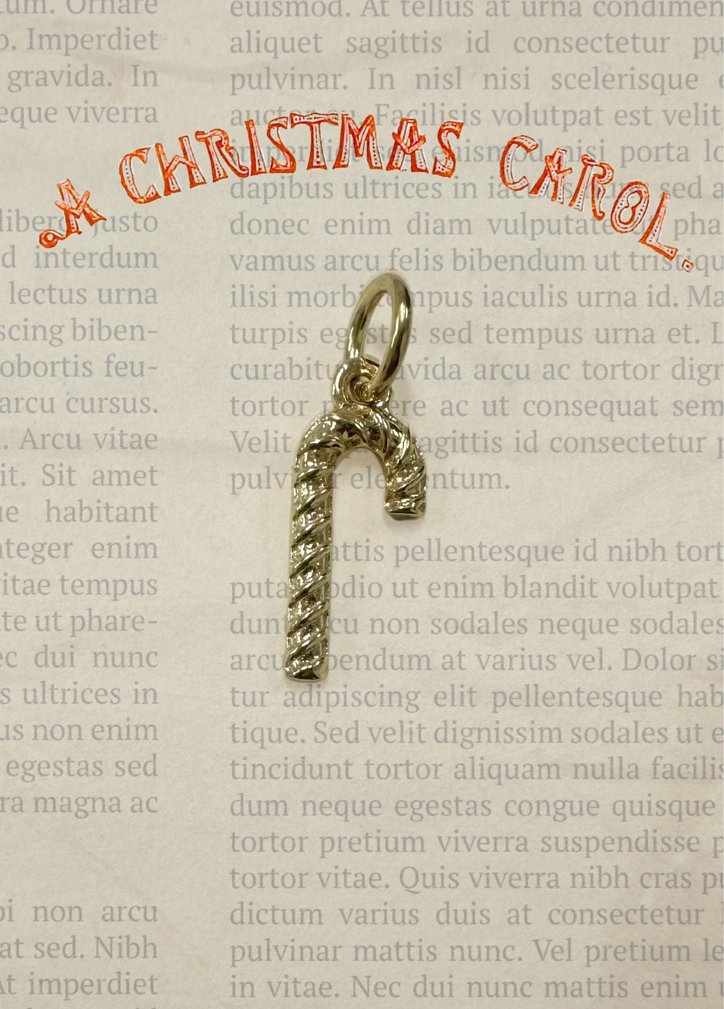 CHARM BASTONCINO DI ZUCCHERO - IL CANTO DI NATALE 2.0
