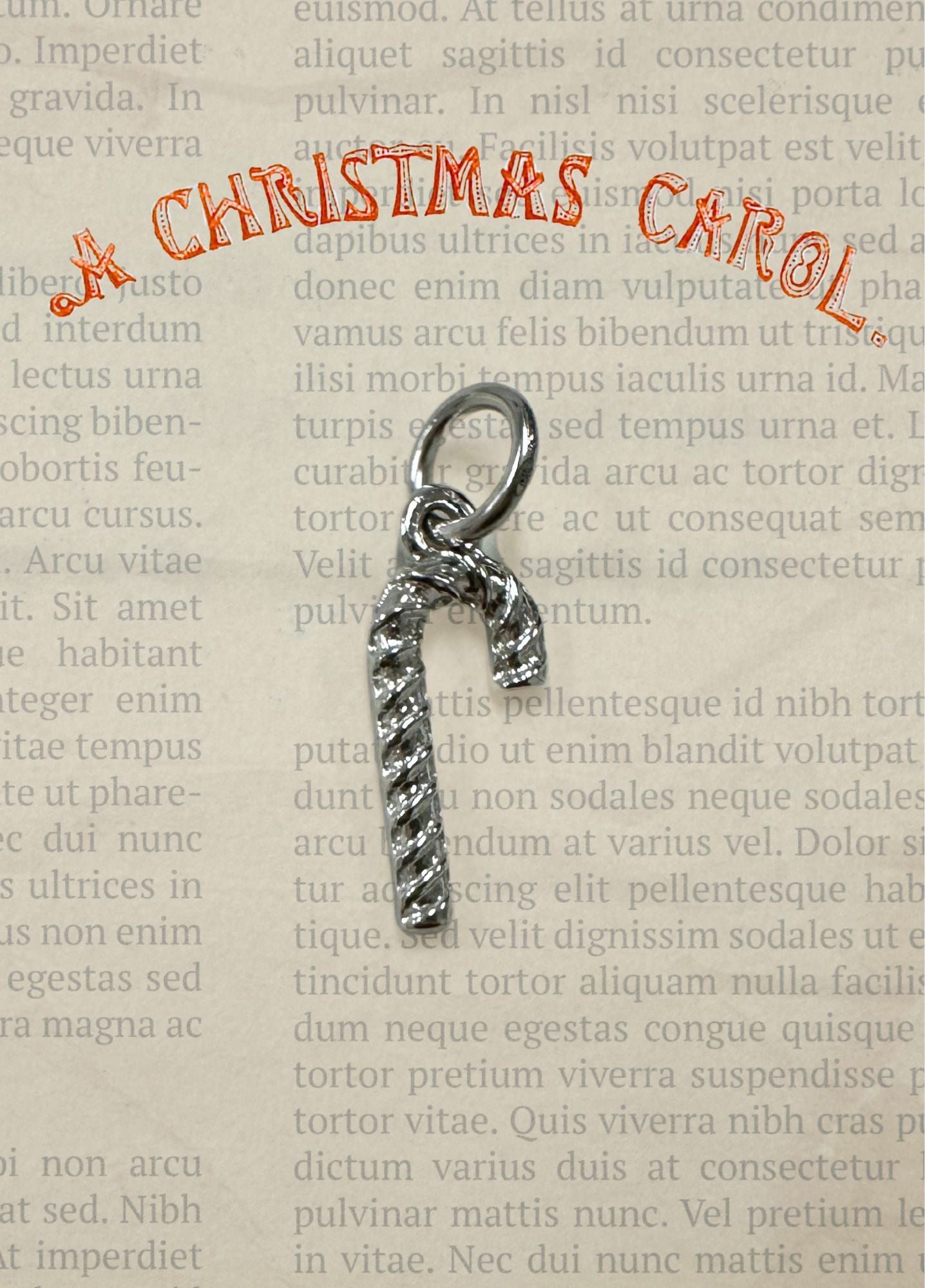CHARM BASTONCINO DI ZUCCHERO - IL CANTO DI NATALE 2.0
