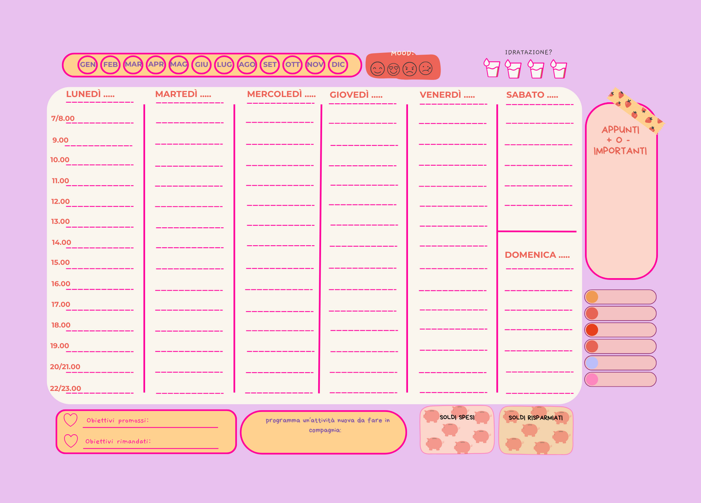 Weekly Planner