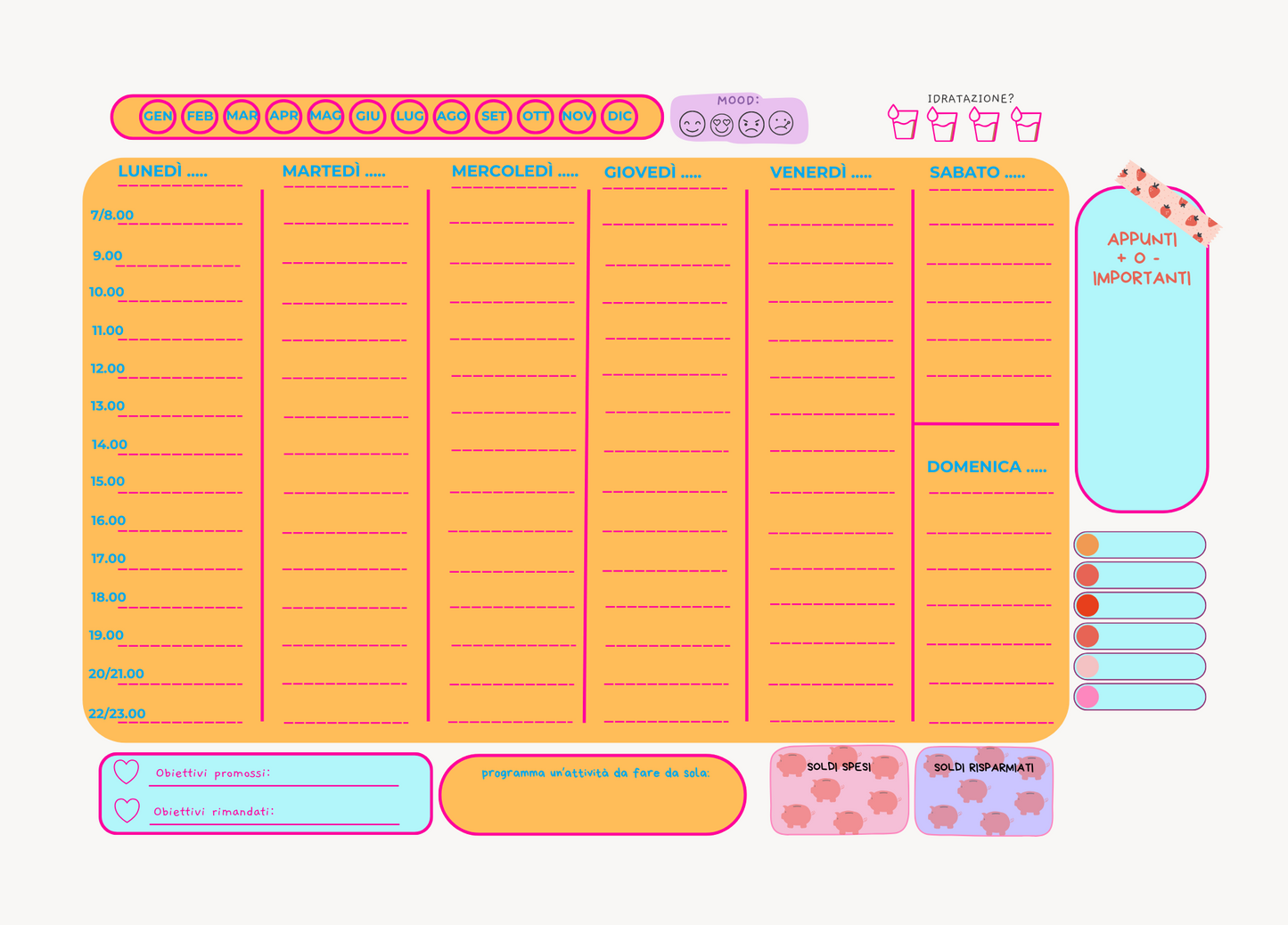 Weekly Planner