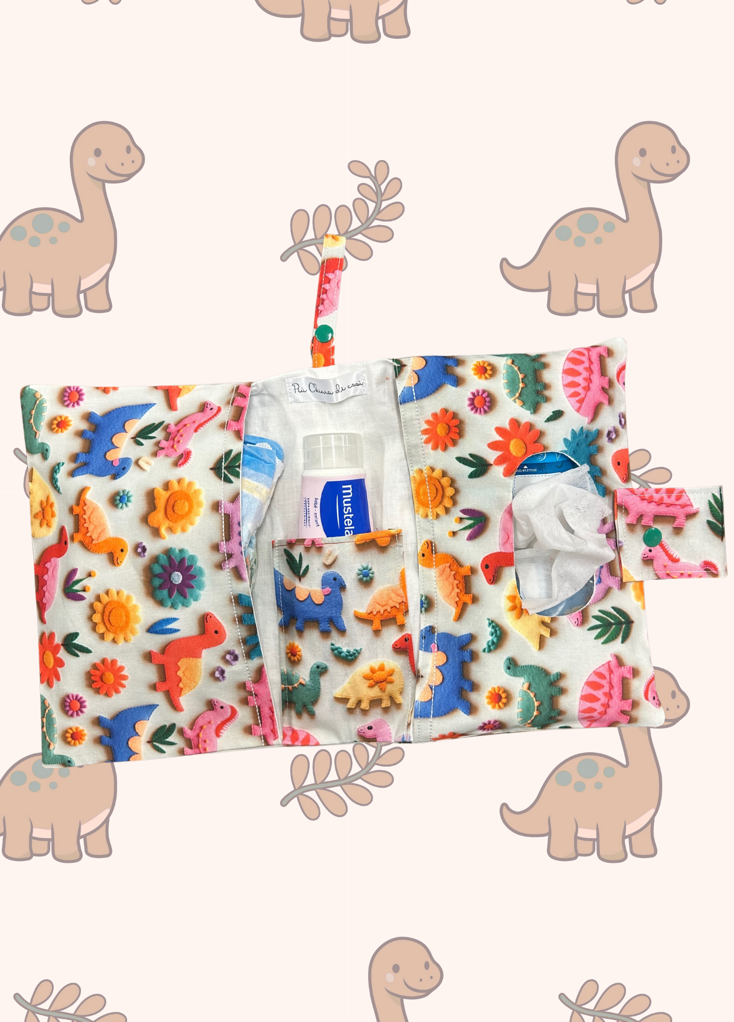 Dinosaur 3D- Porta pannolini