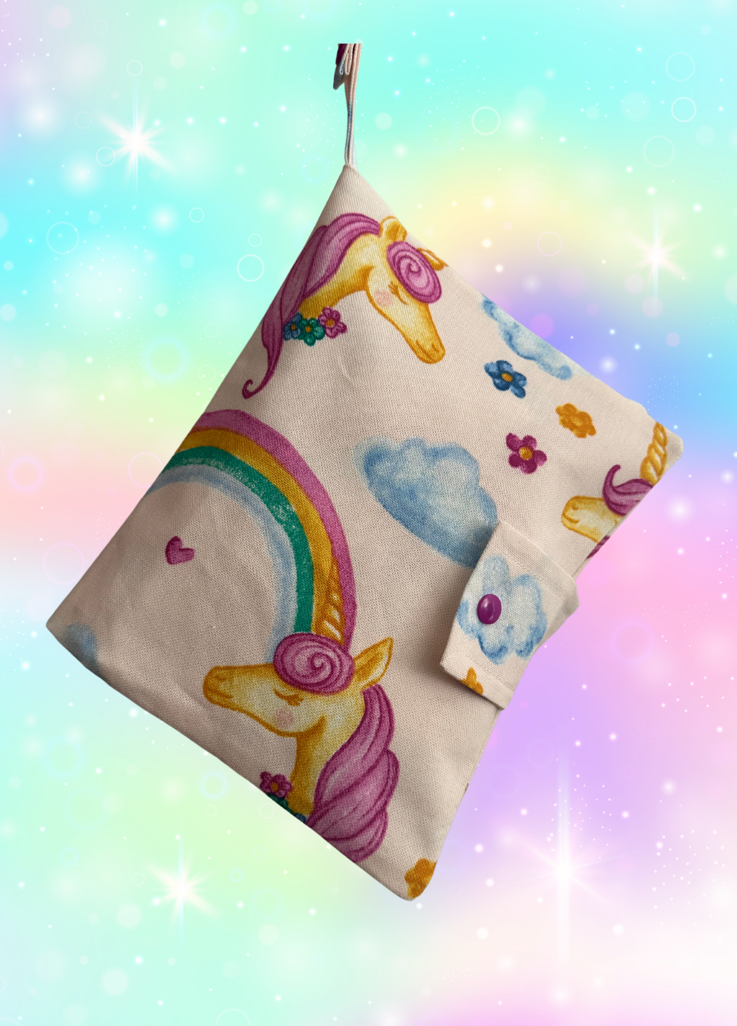 Pink Unicorn- Porta pannolini
