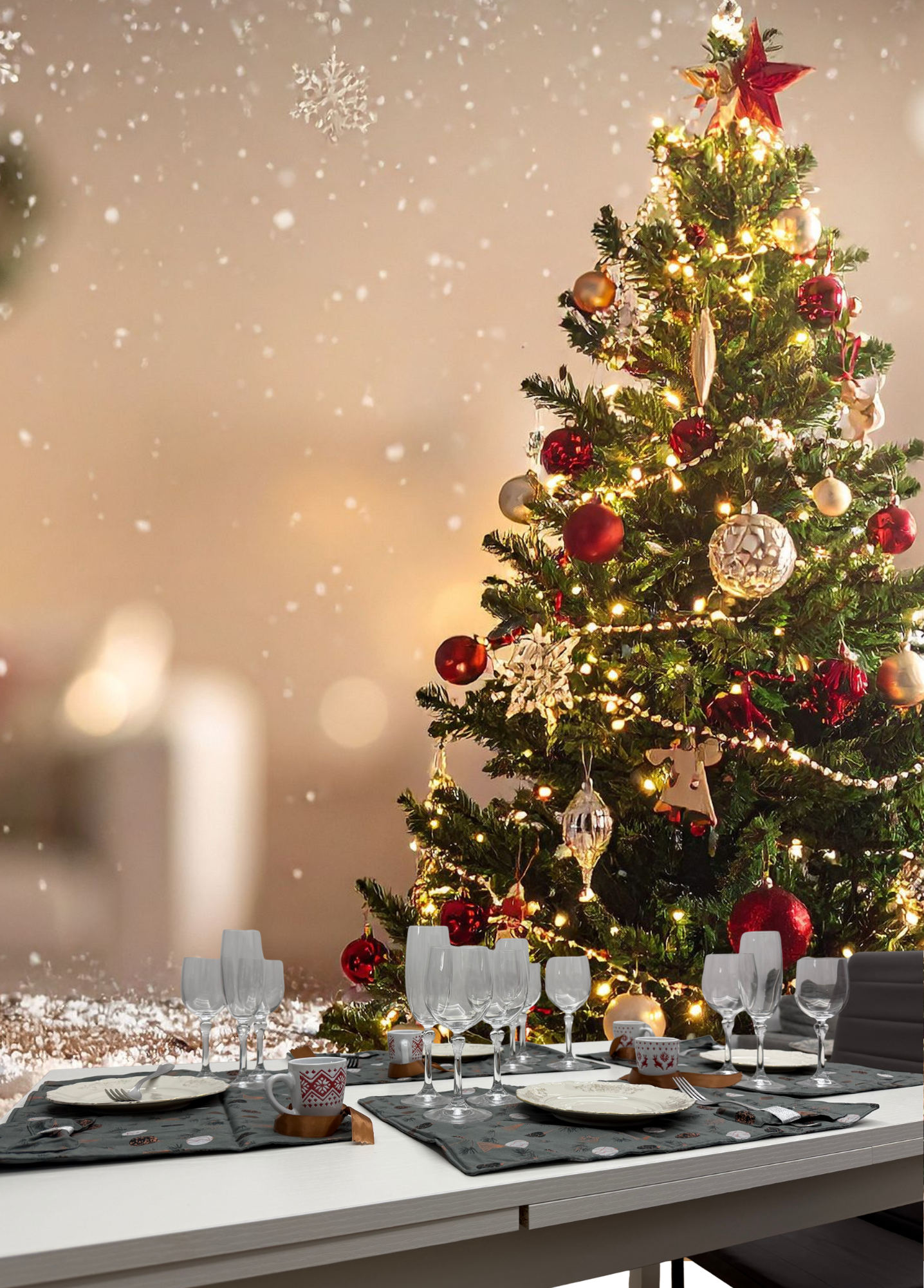 Green Christmas - Tovaglietta