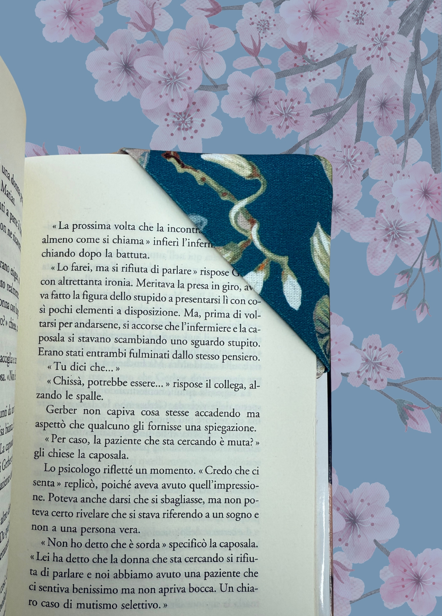 Segnalibro Blu Sakura