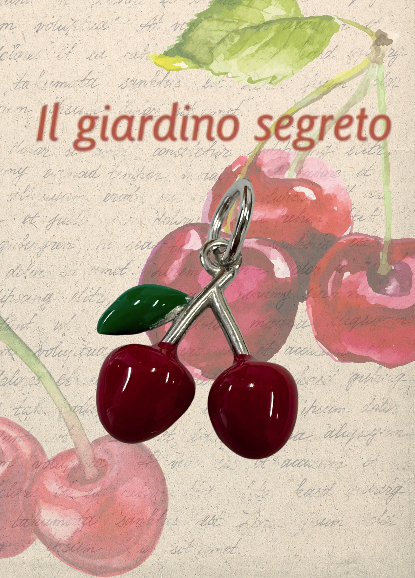 CHARM CILIEGIA - IL GIARDINO SEGRETO