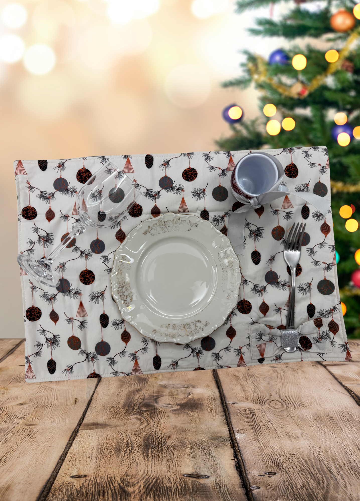 White Christmas - Tovaglietta