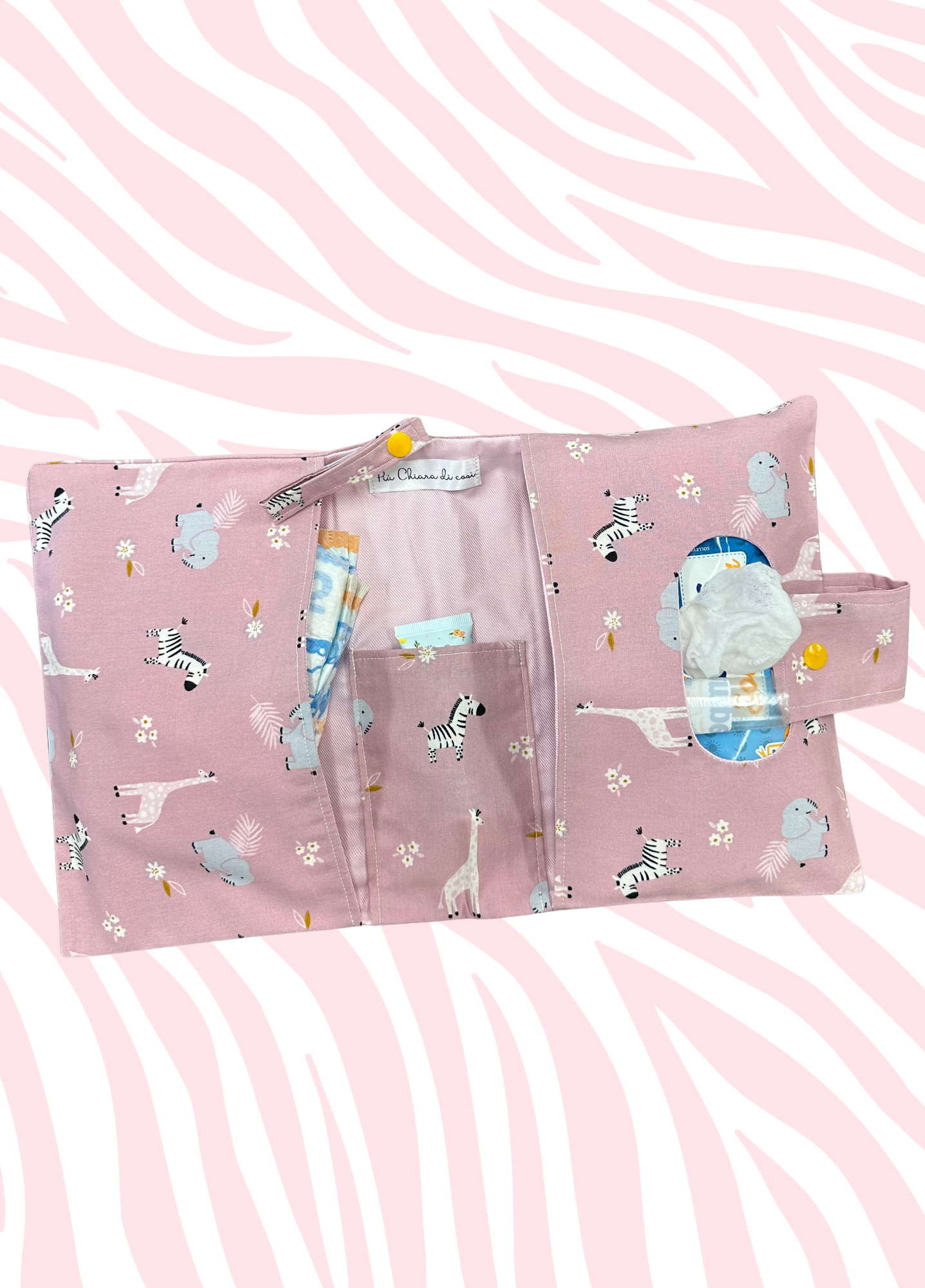 Pink Savannah- Porta pannolini