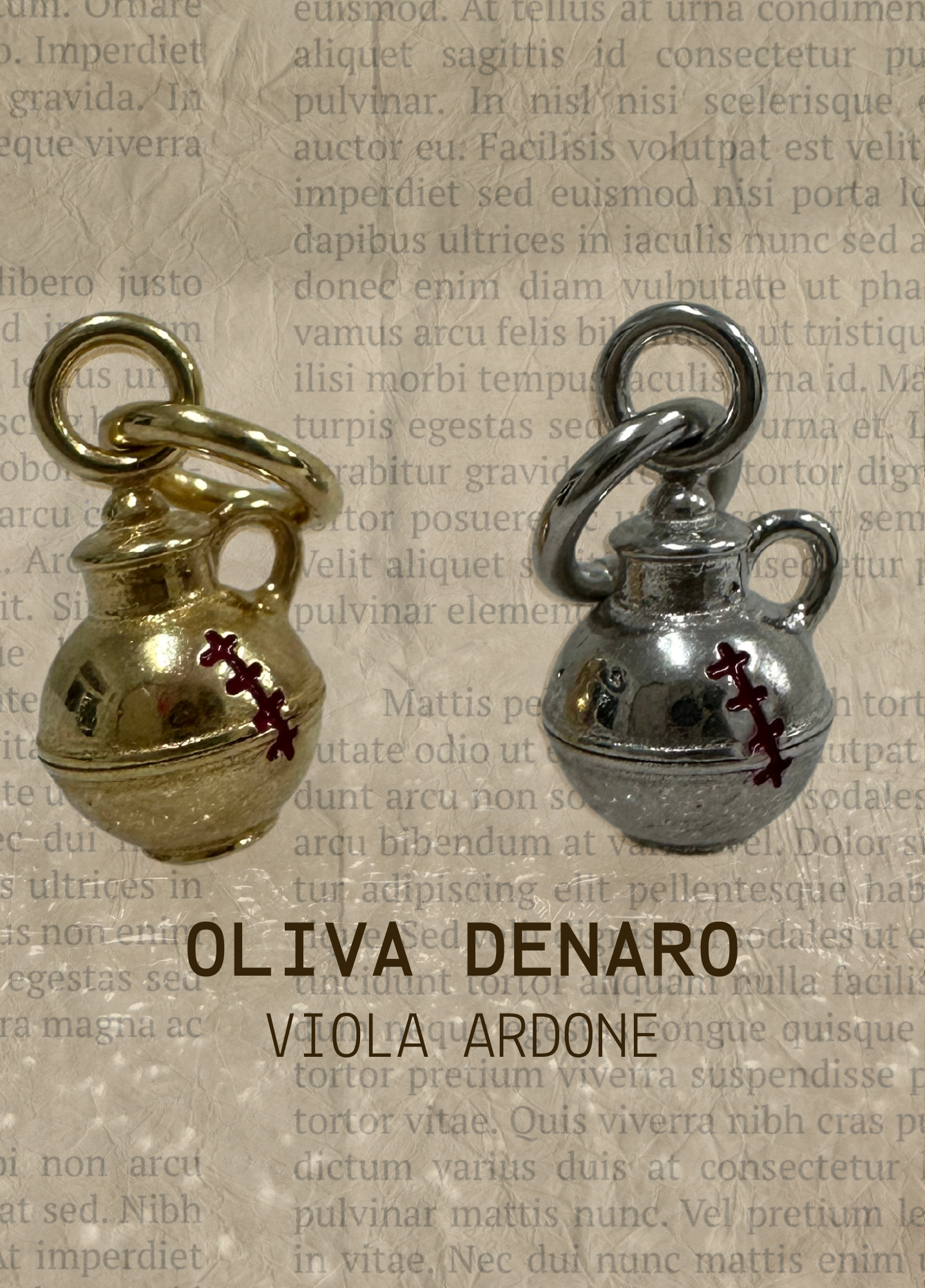 CHARM BROCCA - Oliva Denaro