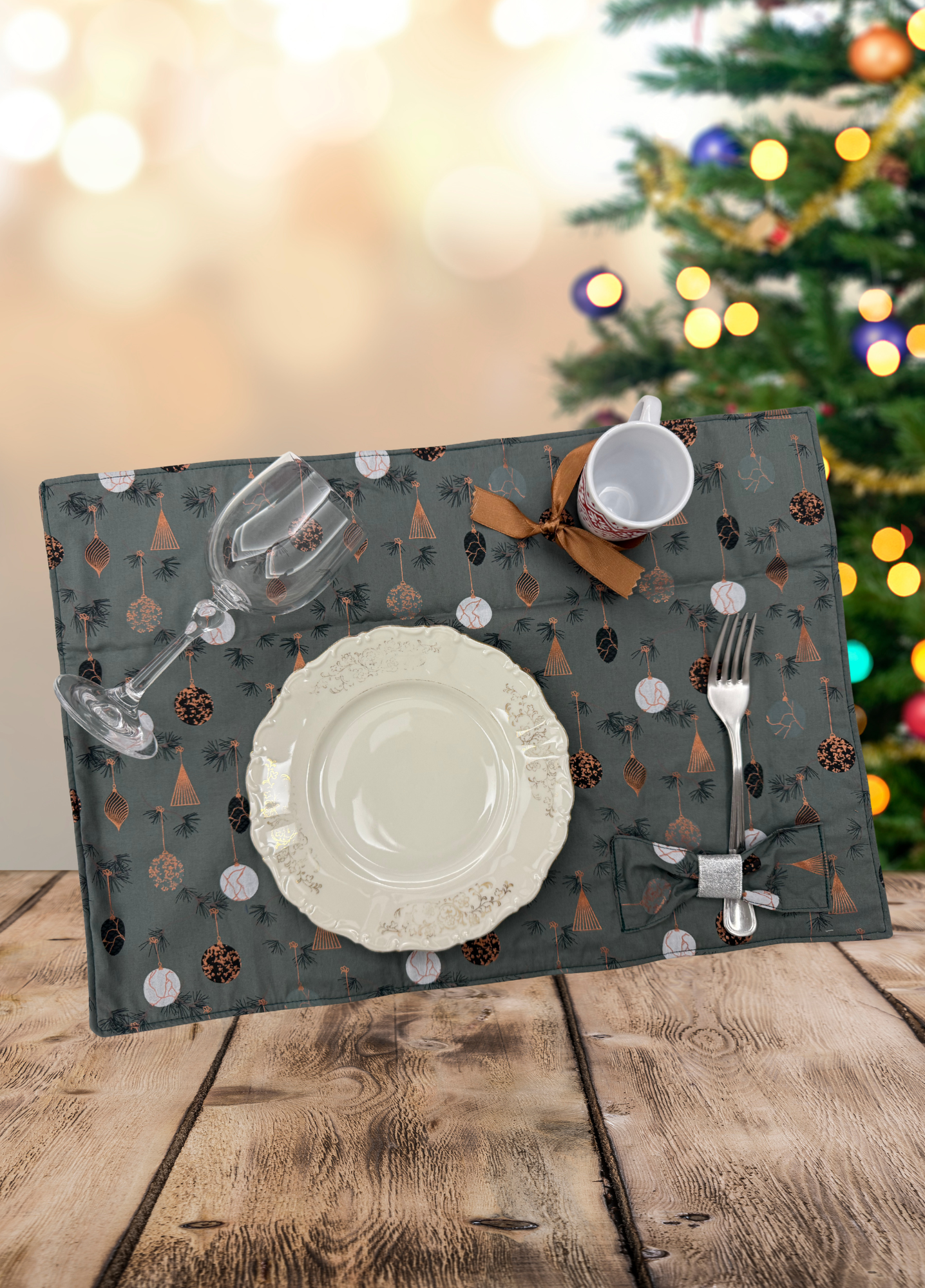 Green Christmas - Tovaglietta