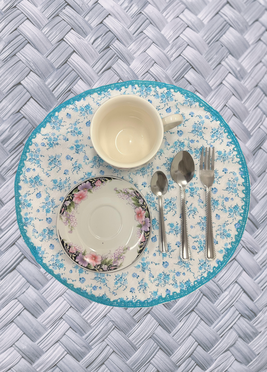 Baby Blue - Tovaglietta tonda