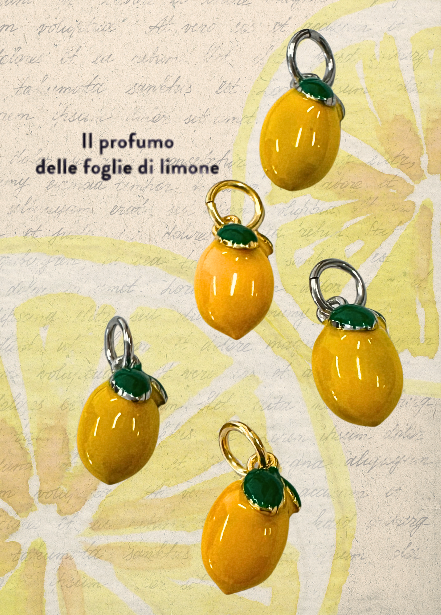CHARM LIMONE - IL PROFUMO DELLE FOGLIE DI LIMONE