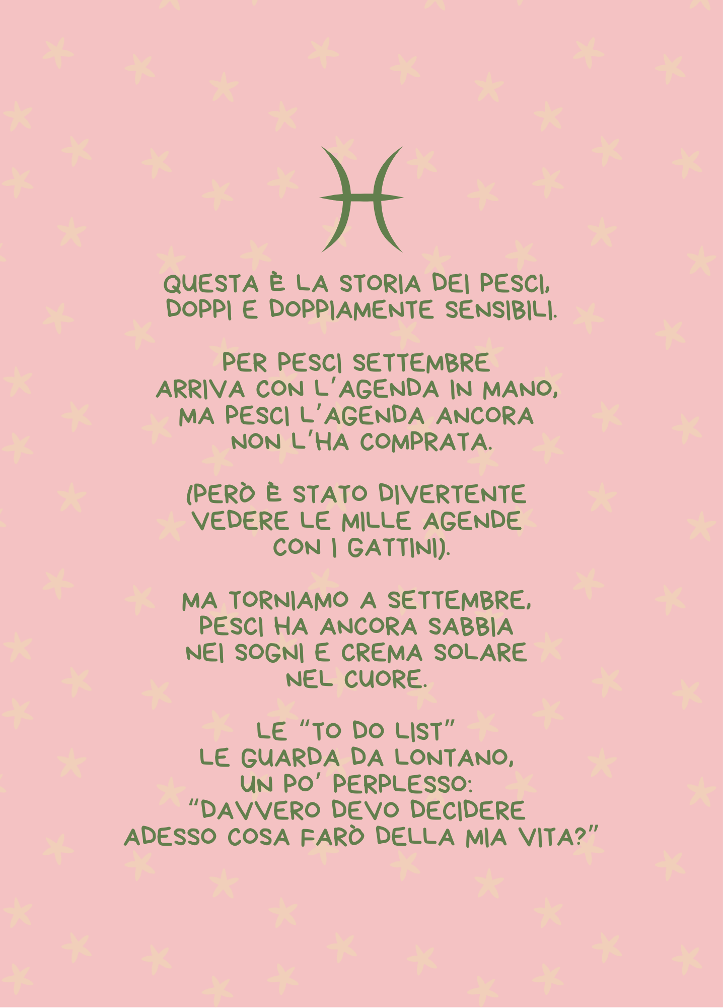 Agenda Pisces