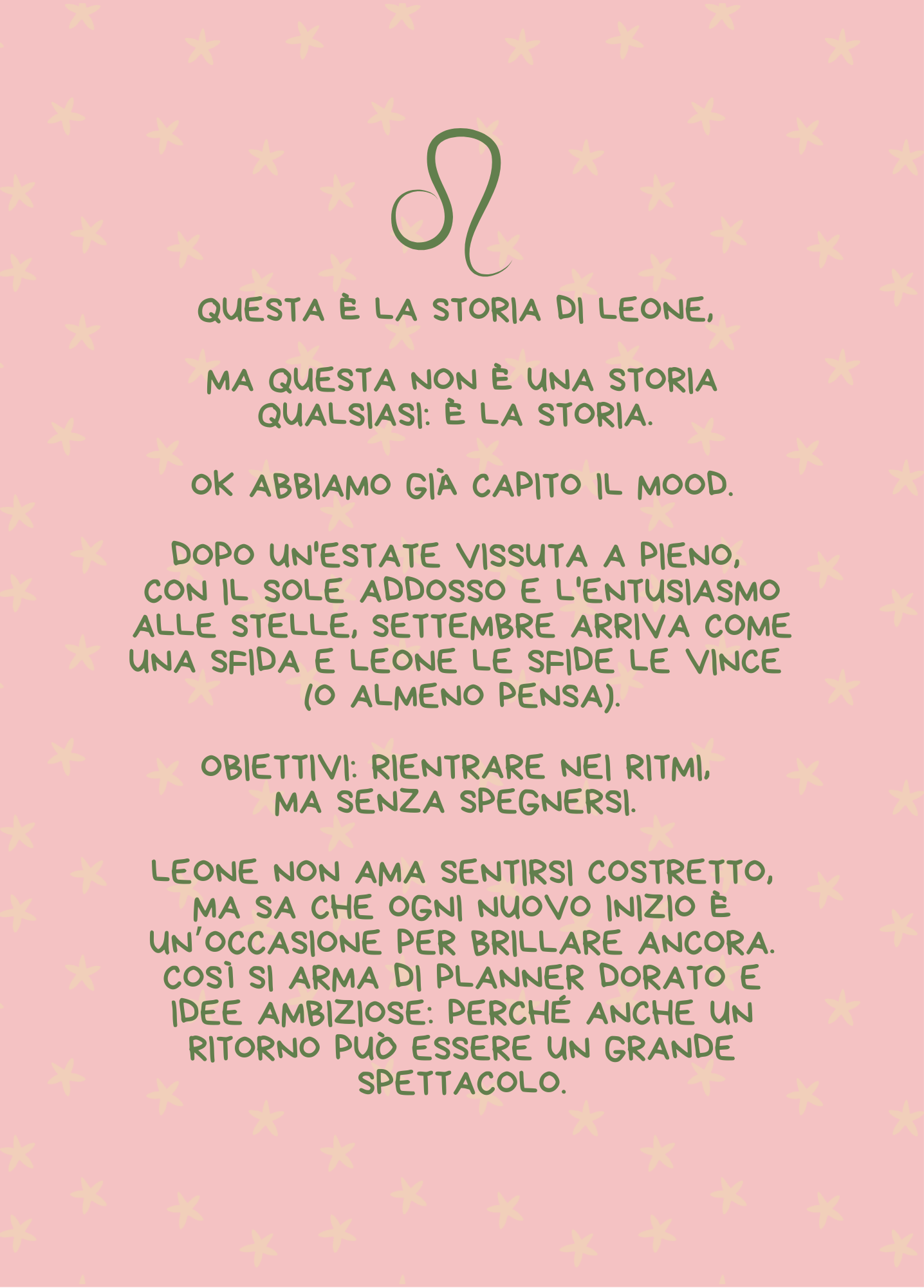 Agenda Leo
