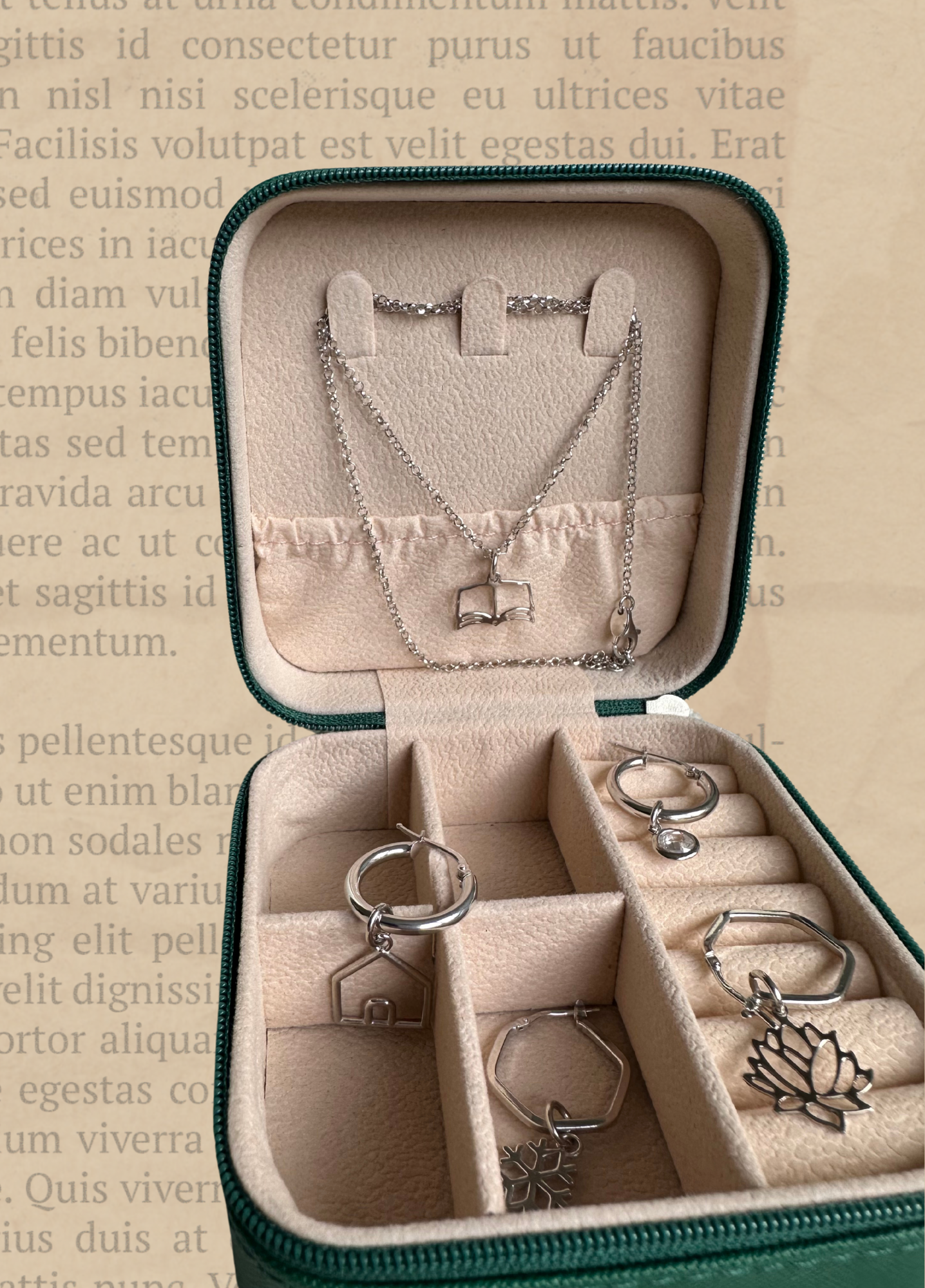 Box Verde - Book Jewel