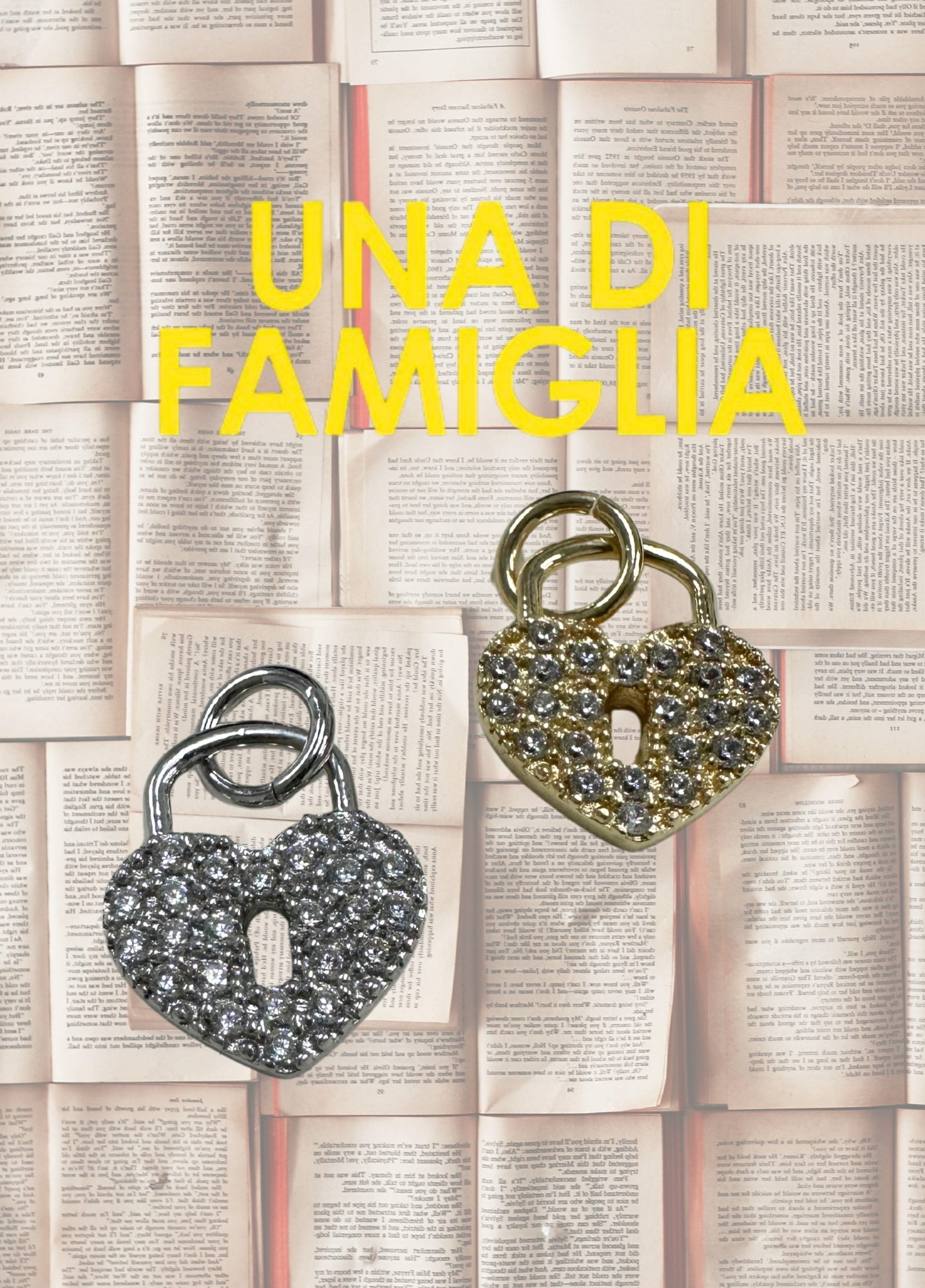 CHARM LUCCHETTO - UNA DI FAMIGLIA