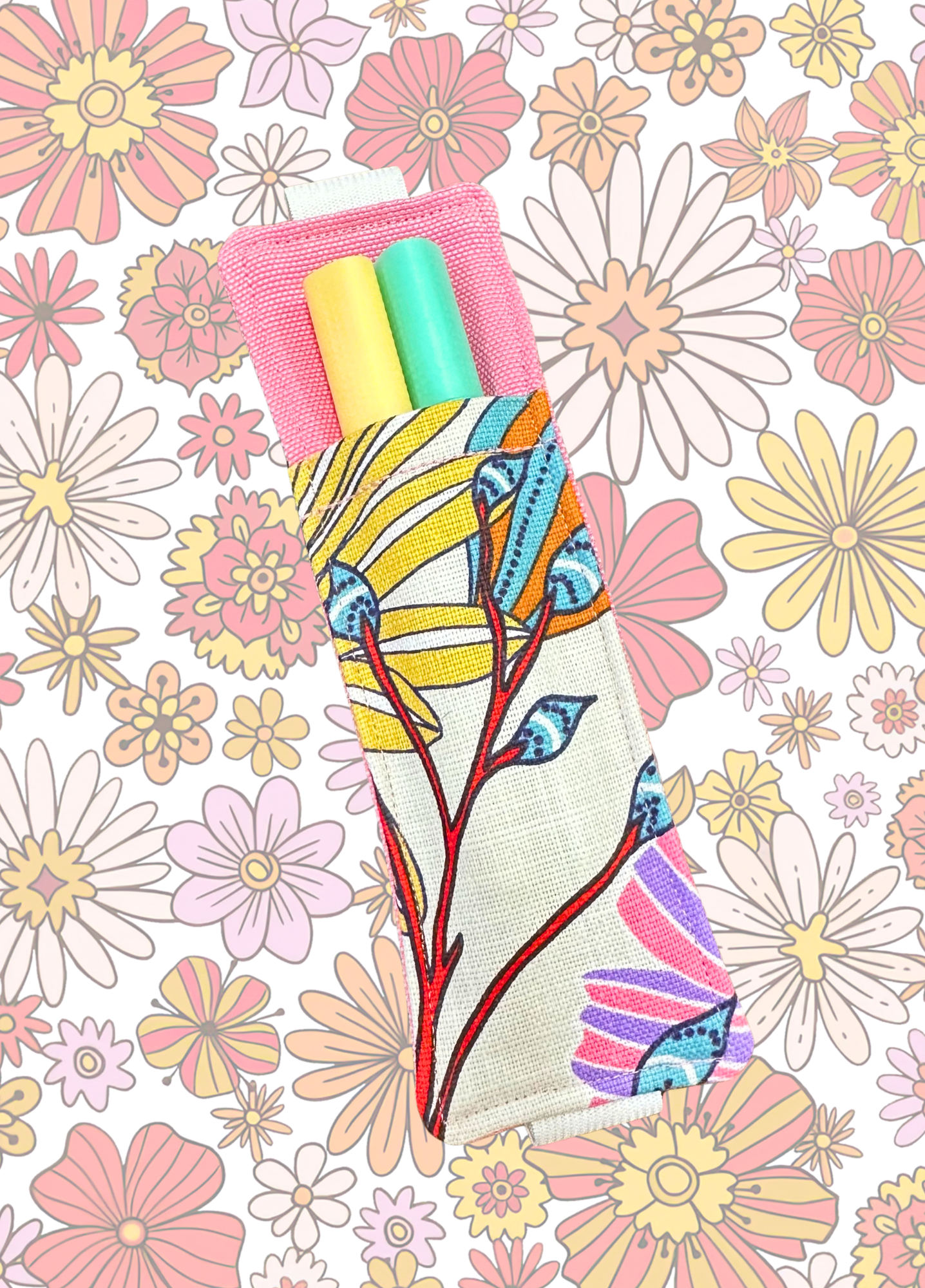 Porta Penne Pop Flowers