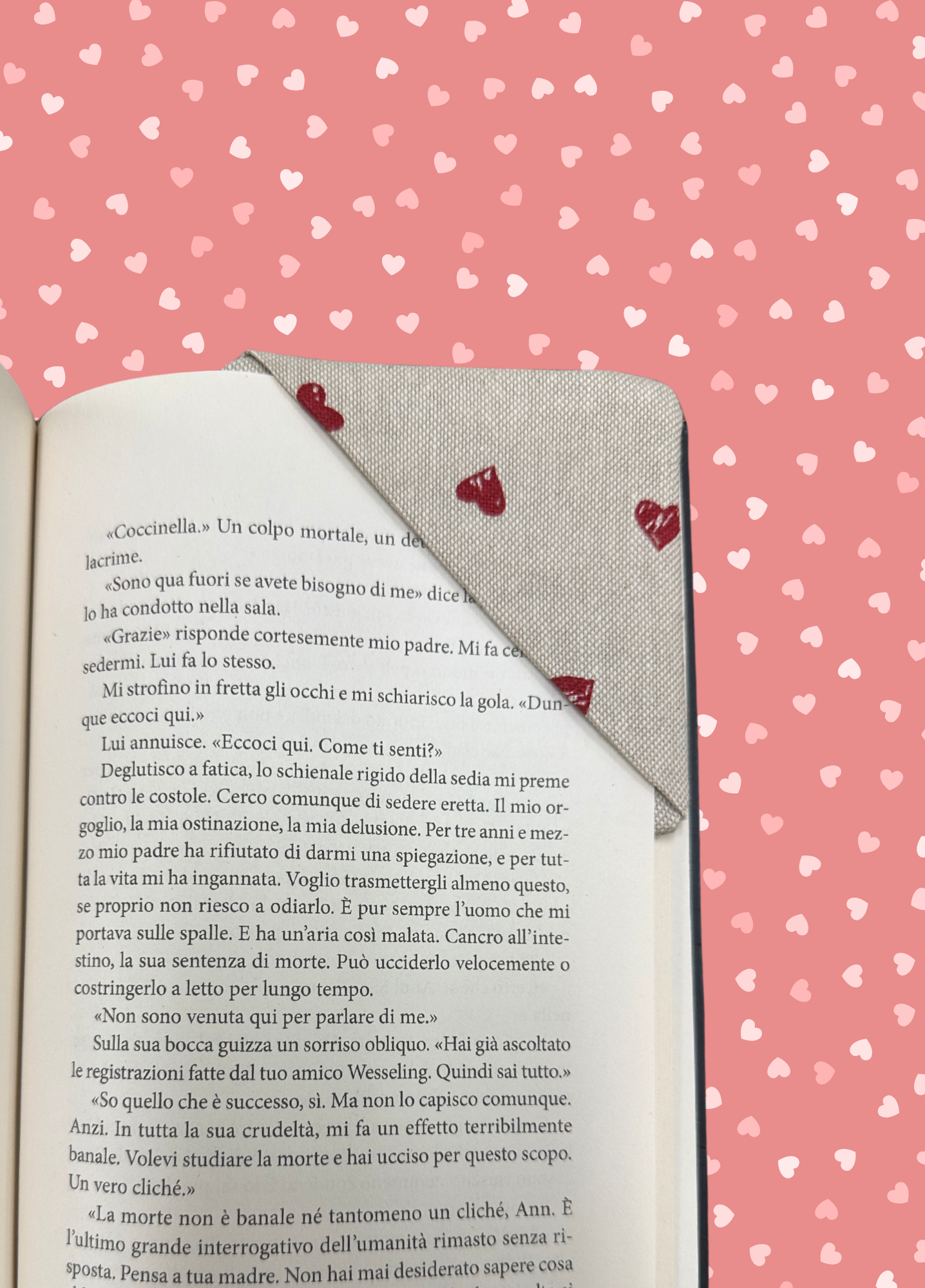 Segnalibro Cuori