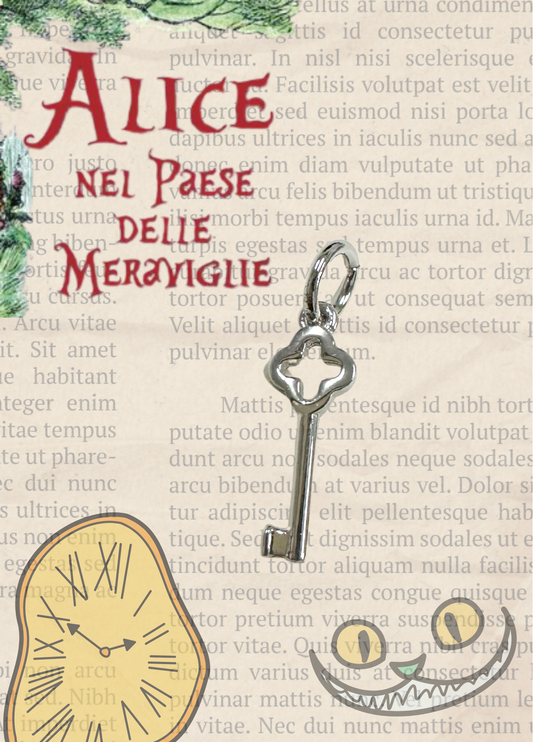 CHARM CHIAVE - ALICE NEL PAESE DELLE MERAVIGLIE